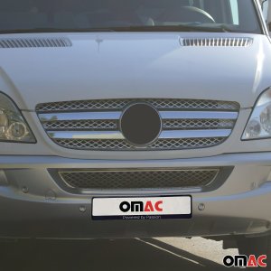 Mercedes Sprinter W906 Front Grill - Omac - S.Steel - Gloss Silver - '06-'13 Mercedes Sprinter W906 Front Grill - Omac - S.Steel - Gloss Silver - '06-'13